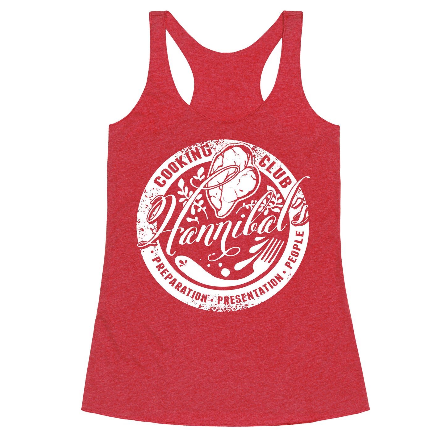 Hannibal's Cooking Club Racerback Tank