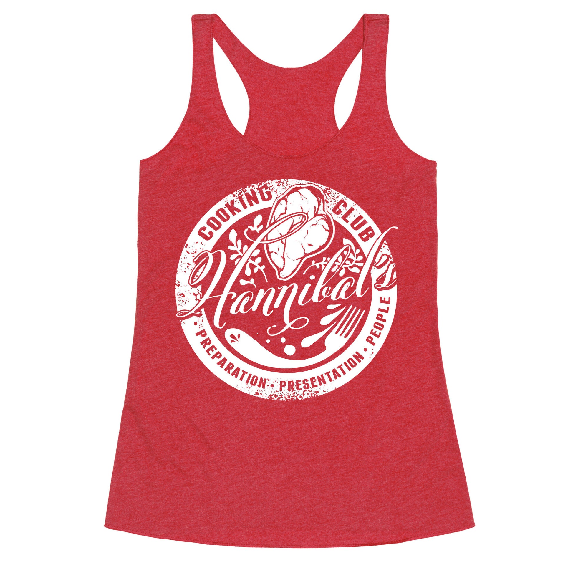 Hannibal's Cooking Club Racerback Tank
