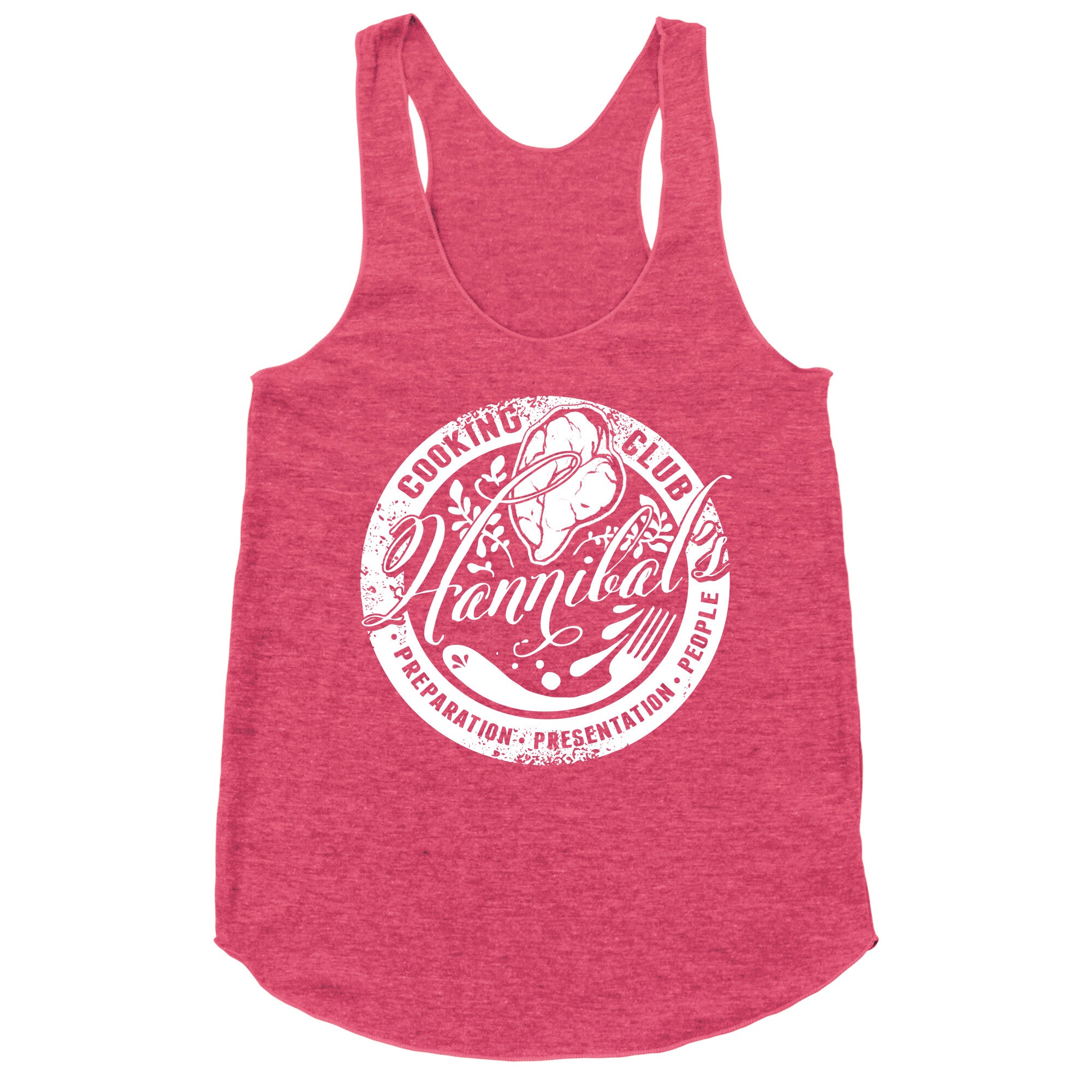 Hannibal's Cooking Club Racerback Tank