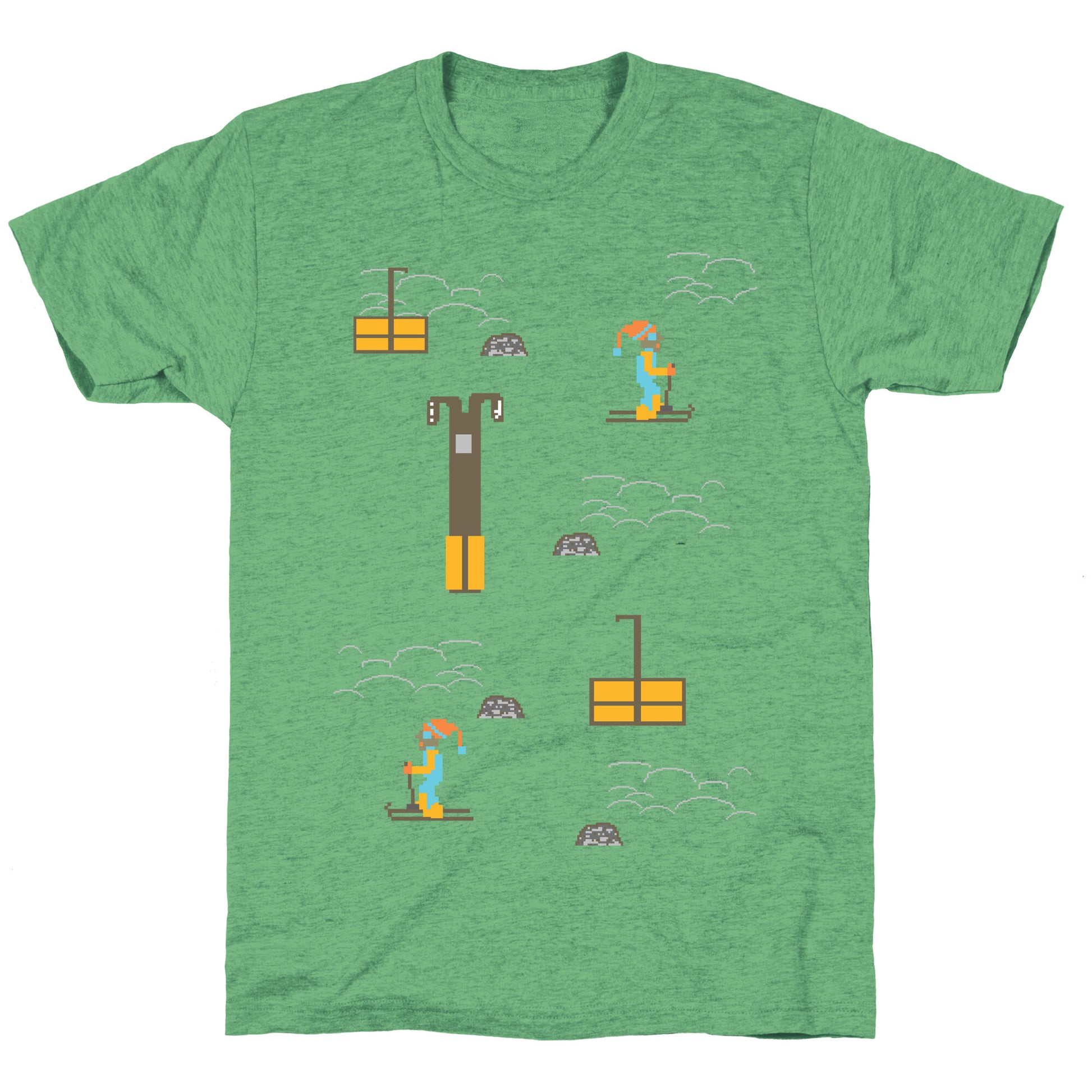 Free Ski Unisex Triblend Tee