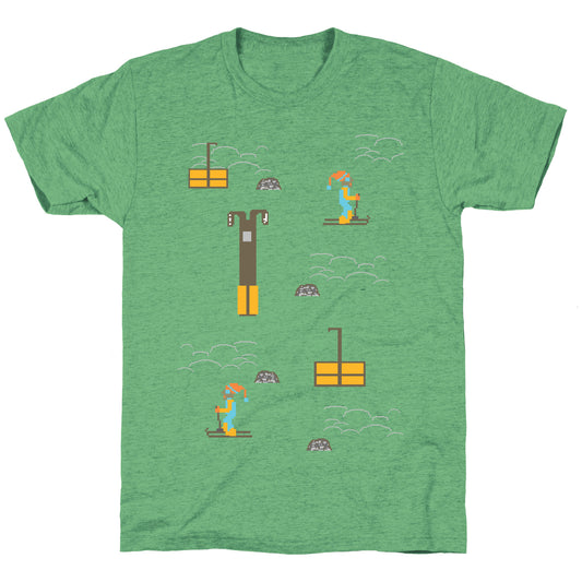 Free Ski Unisex Triblend Tee