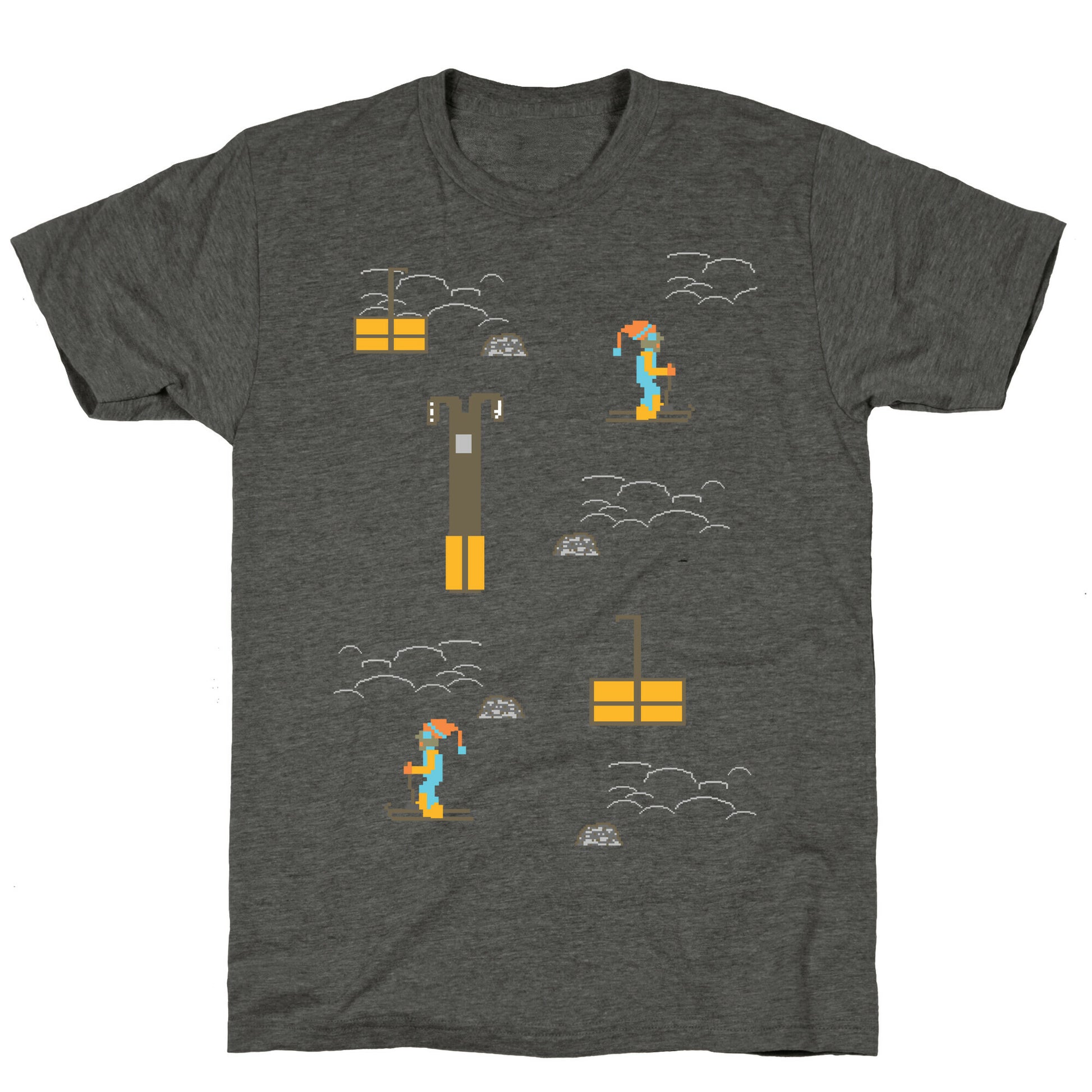 Free Ski Unisex Triblend Tee