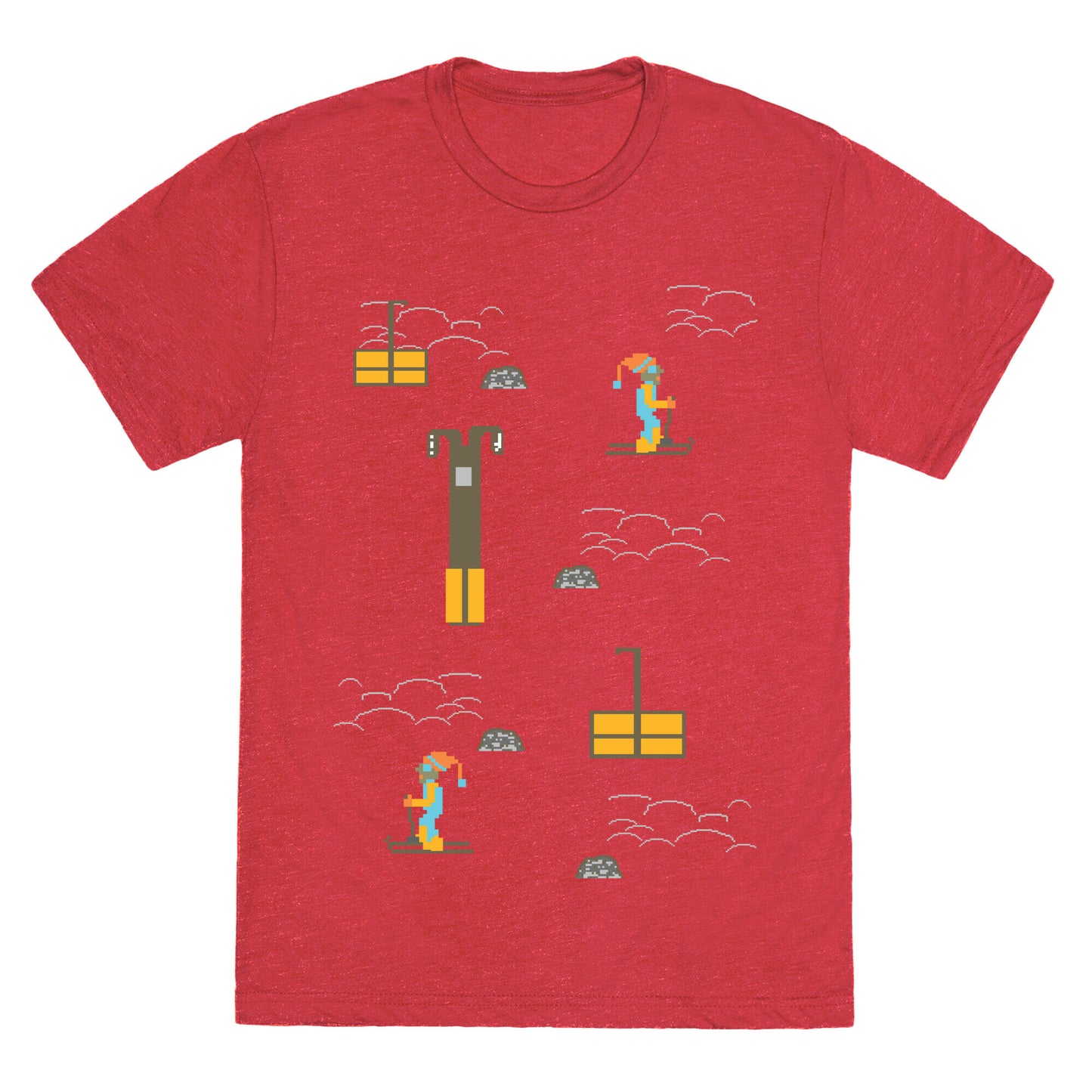 Free Ski Unisex Triblend Tee