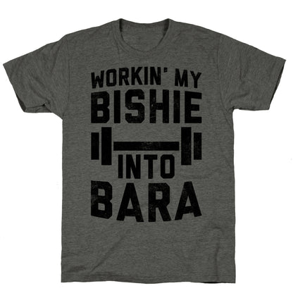 Workin' My Bishie Into Bara Unisex Triblend Tee