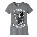 The Party Don't Start Till I Walk in Women's Cotton Tee