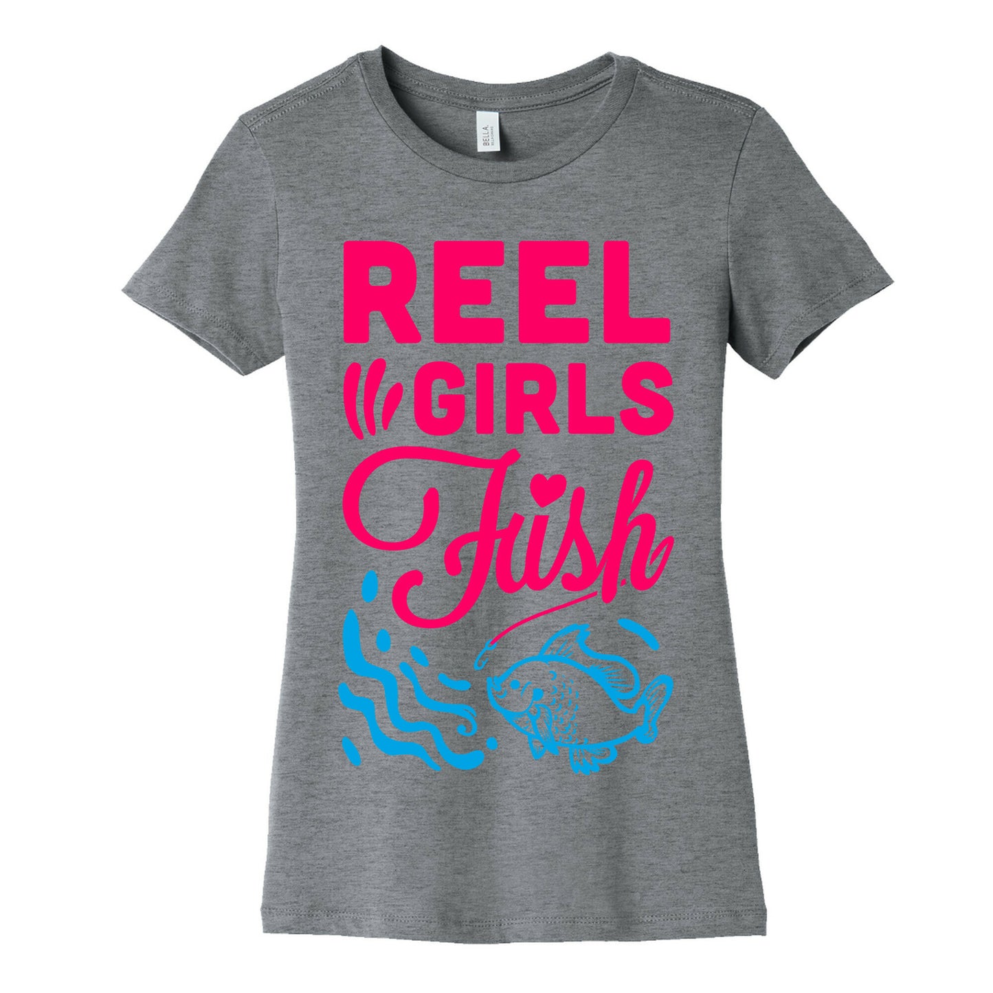 Reel Girls Fish! Women's Cotton Tee