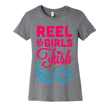 Reel Girls Fish! Women's Cotton Tee