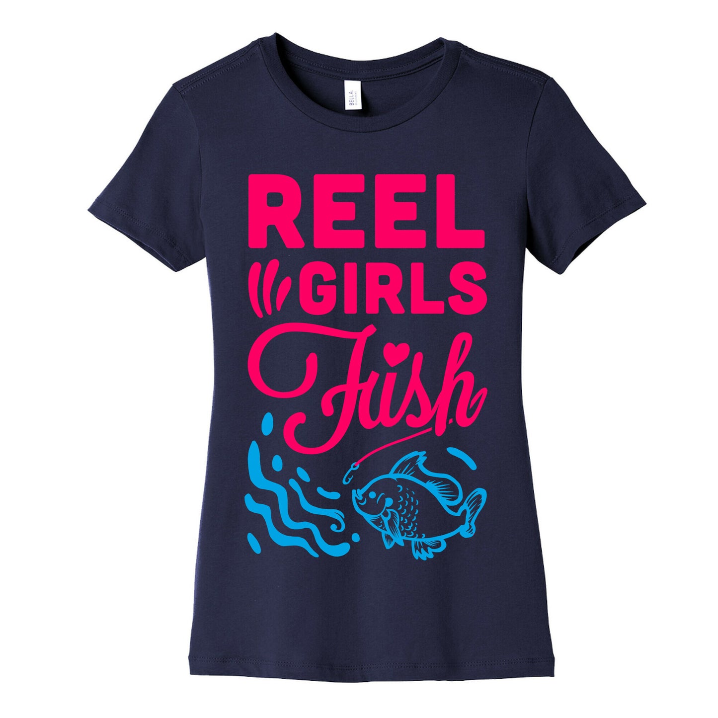 Reel Girls Fish! Women's Cotton Tee