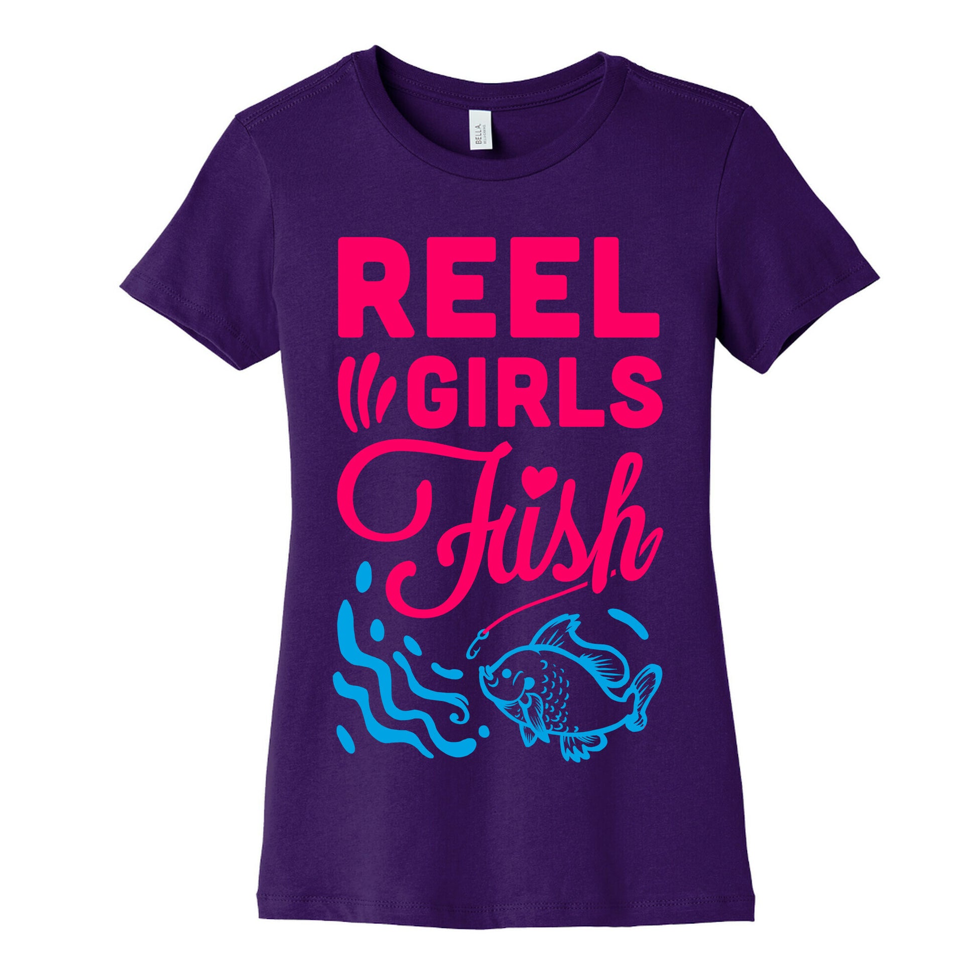 Reel Girls Fish! Women's Cotton Tee