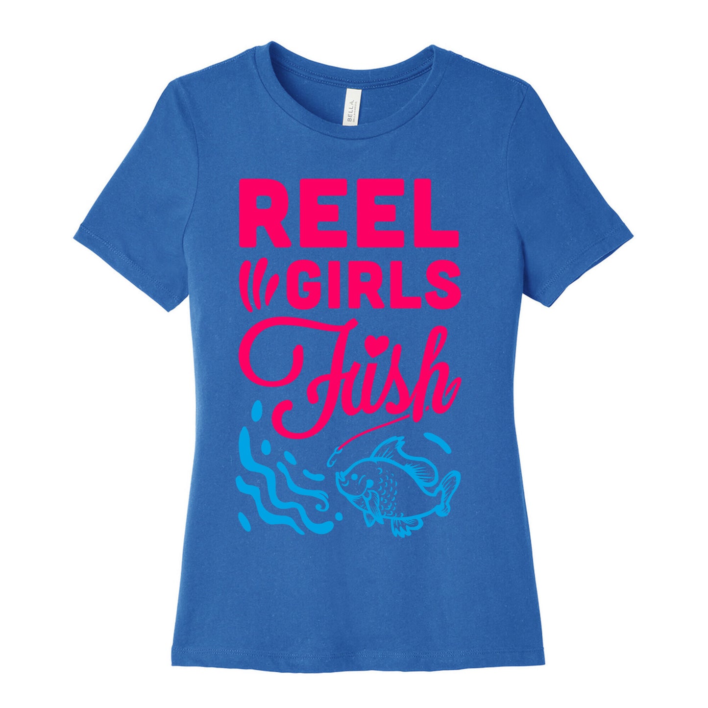 Reel Girls Fish! Women's Cotton Tee