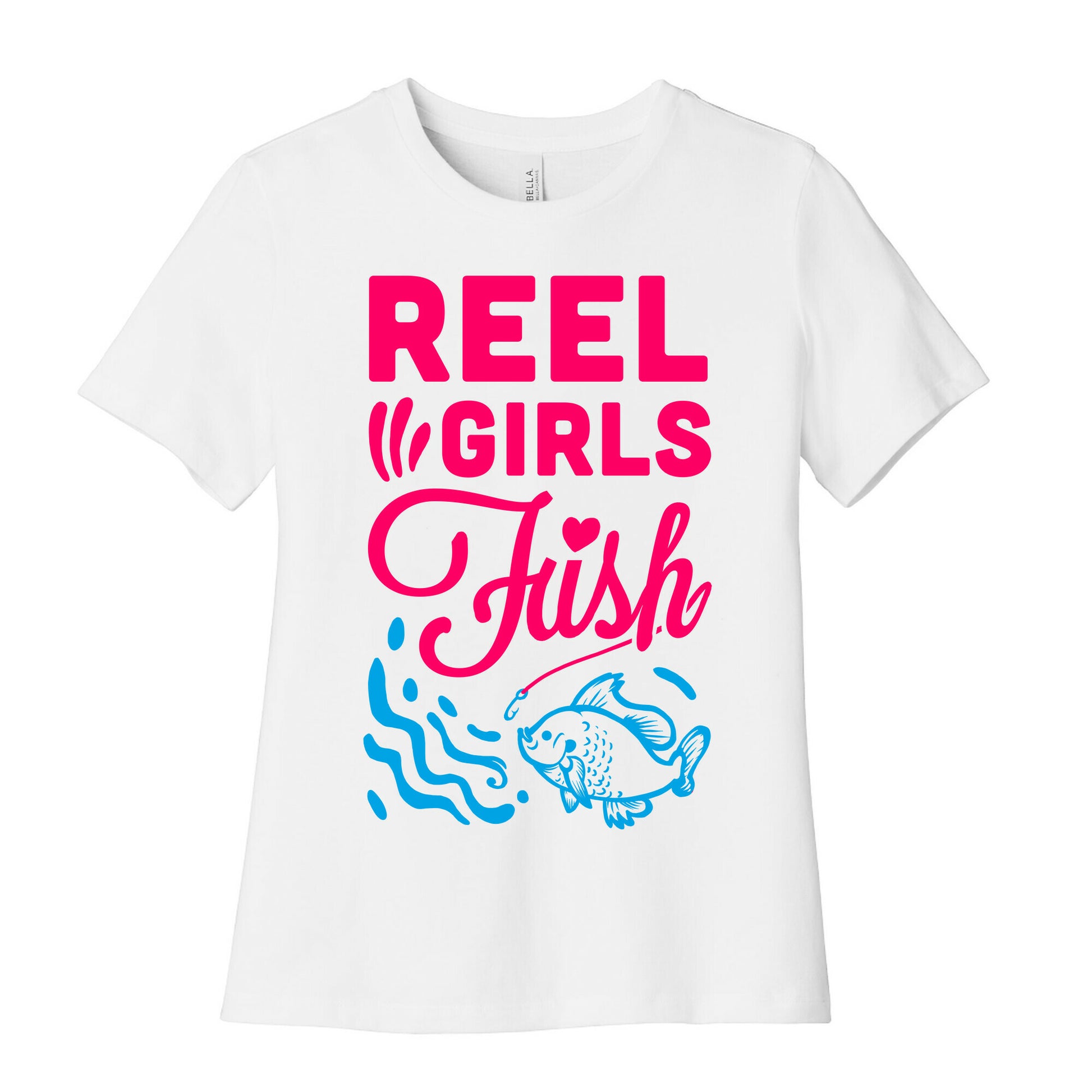 Reel Girls Fish! Women's Cotton Tee