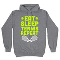 Eat Sleep Tennis Repeat Hoodie