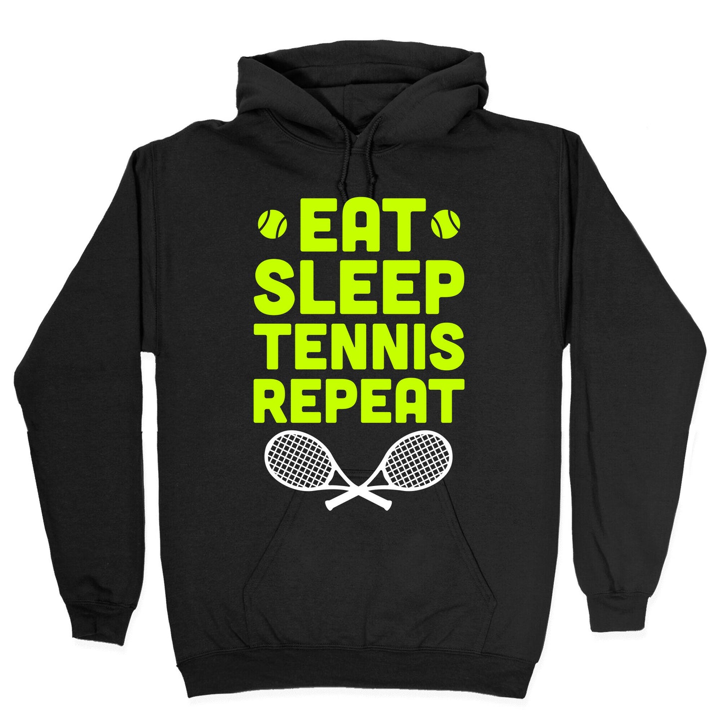 Eat Sleep Tennis Repeat Hoodie