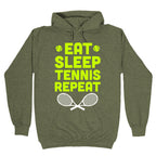 Eat Sleep Tennis Repeat Hoodie