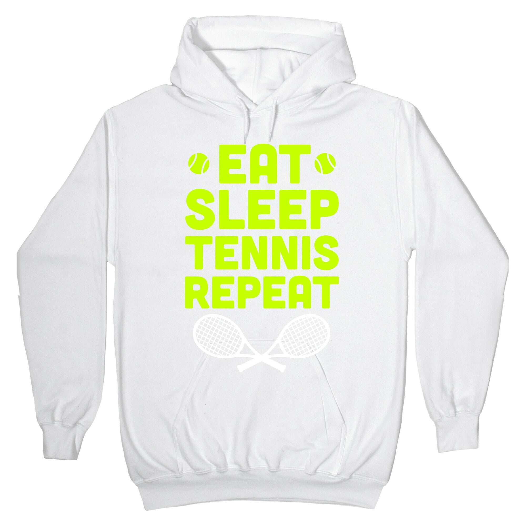 Eat Sleep Tennis Repeat Hoodie