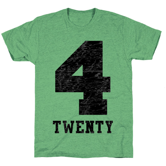 4 Twenty (smoker tank) Unisex Triblend Tee
