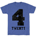4 Twenty (smoker tank) Unisex Triblend Tee