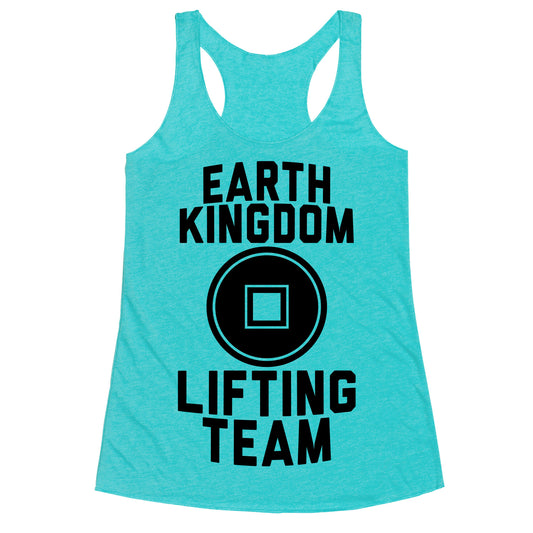 Earth Kingdom Lifting Team Racerback Tank