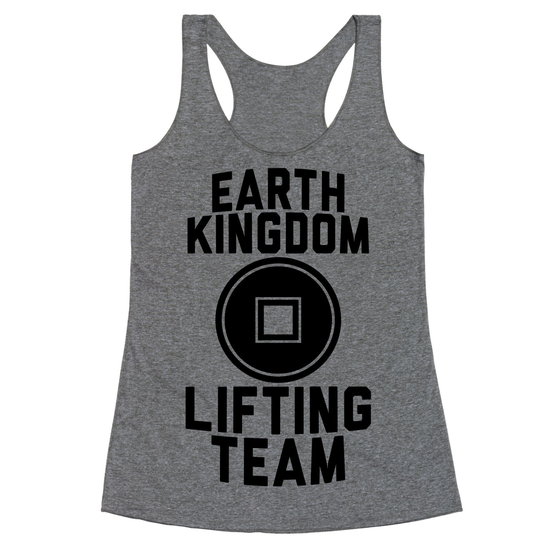 Earth Kingdom Lifting Team Racerback Tank
