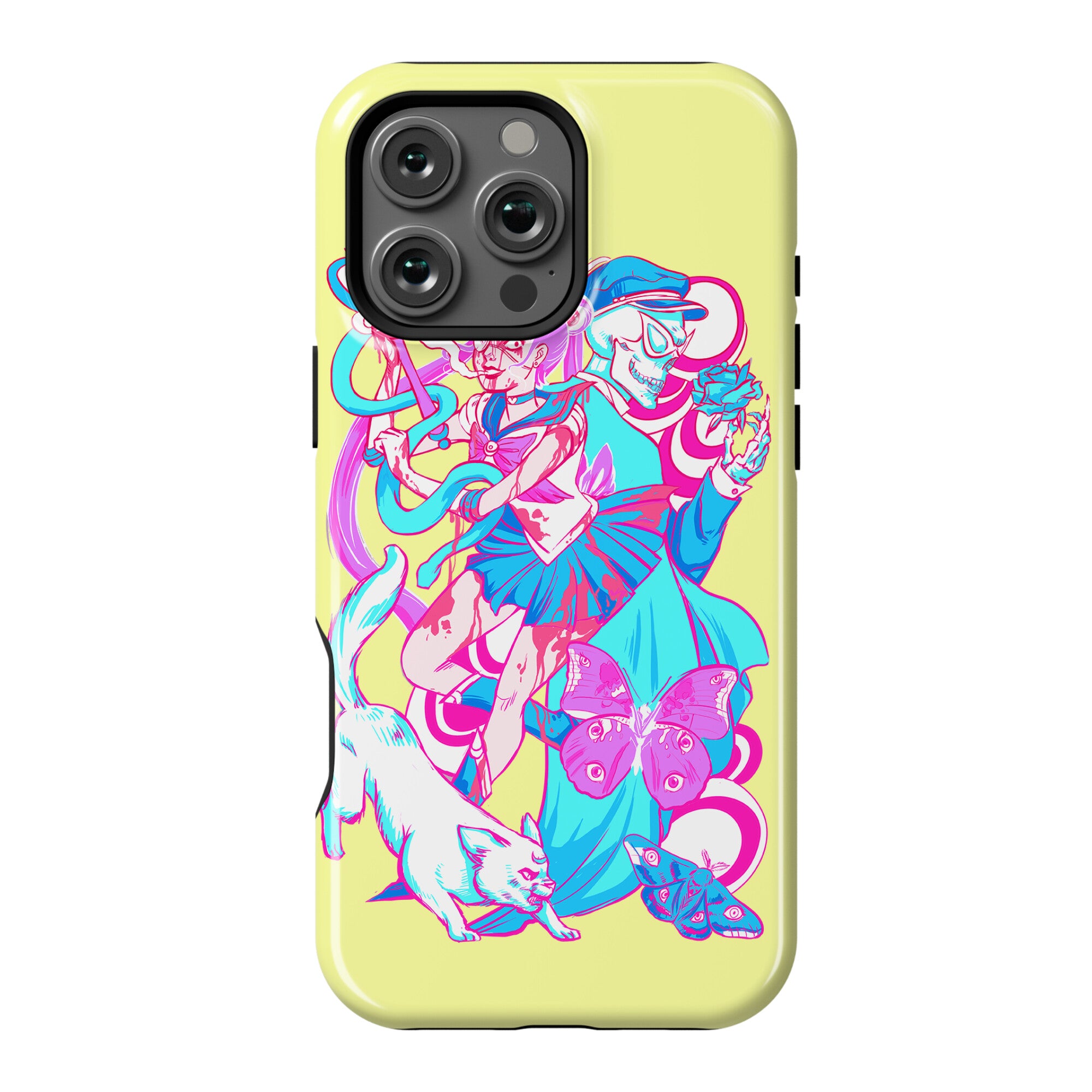 Rainbow Horror Senshi Parody Phone Case