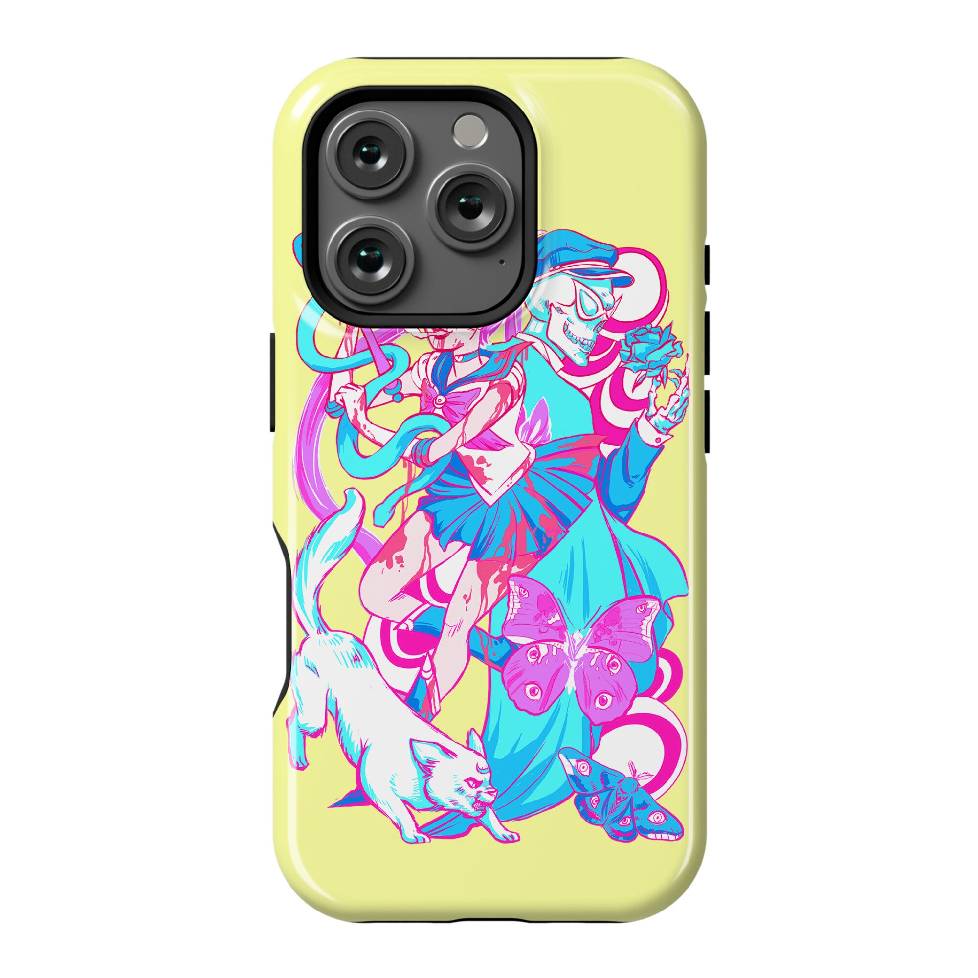 Rainbow Horror Senshi Parody Phone Case