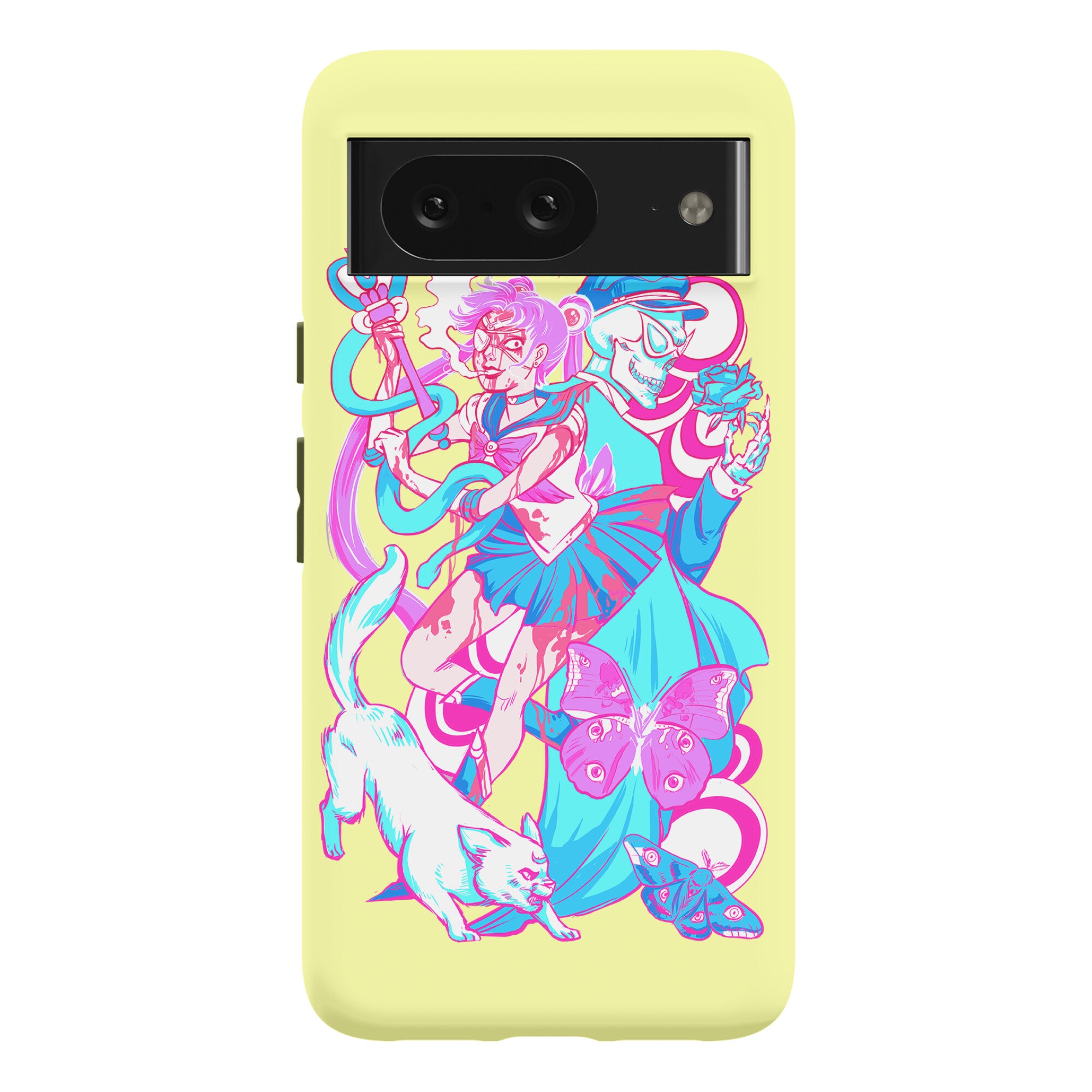 Rainbow Horror Senshi Parody Phone Case