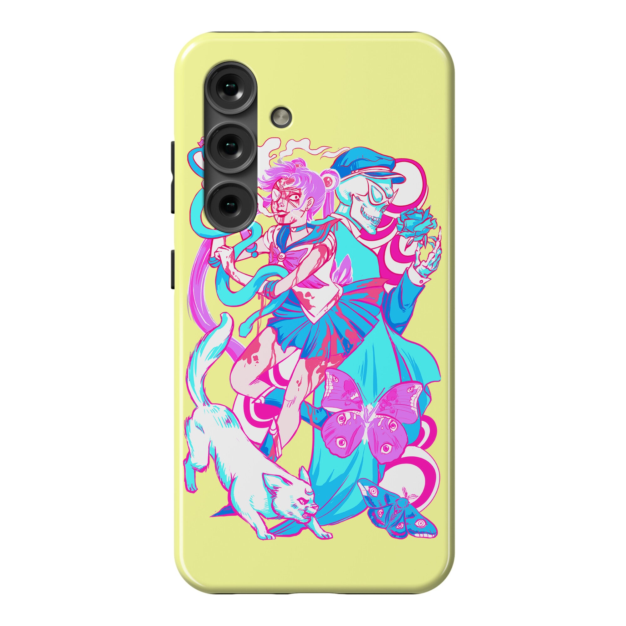 Rainbow Horror Senshi Parody Phone Case