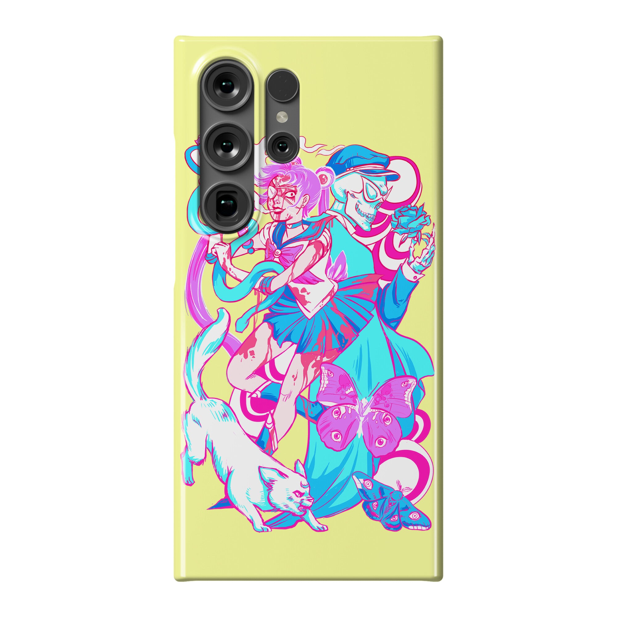 Rainbow Horror Senshi Parody Phone Case