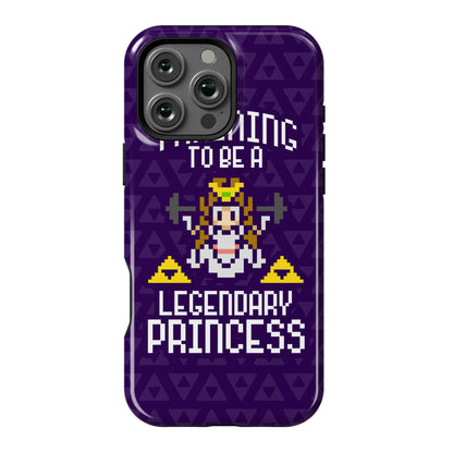 Training To Be A Legendary Princess Phone Case