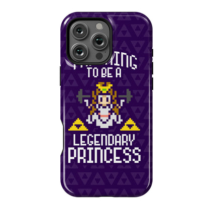 Training To Be A Legendary Princess Phone Case