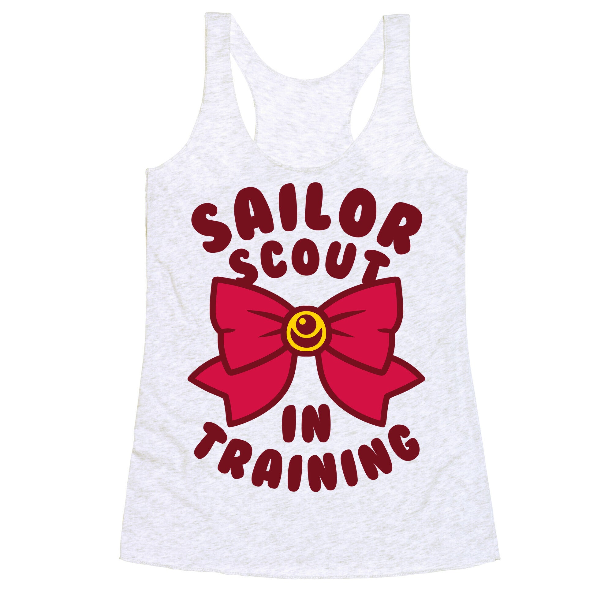 Sailor Scout In Training Racerback Tank