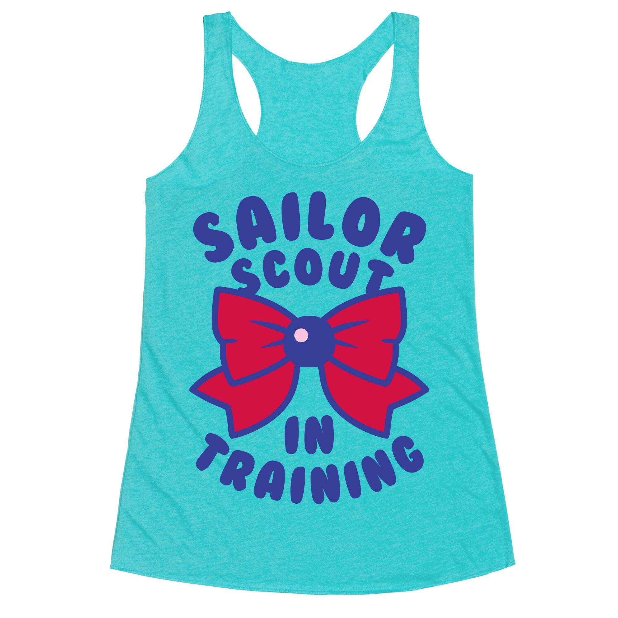 Sailor Scout In Training (Mars) Racerback Tank