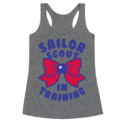 Sailor Scout In Training (Mars) Racerback Tank