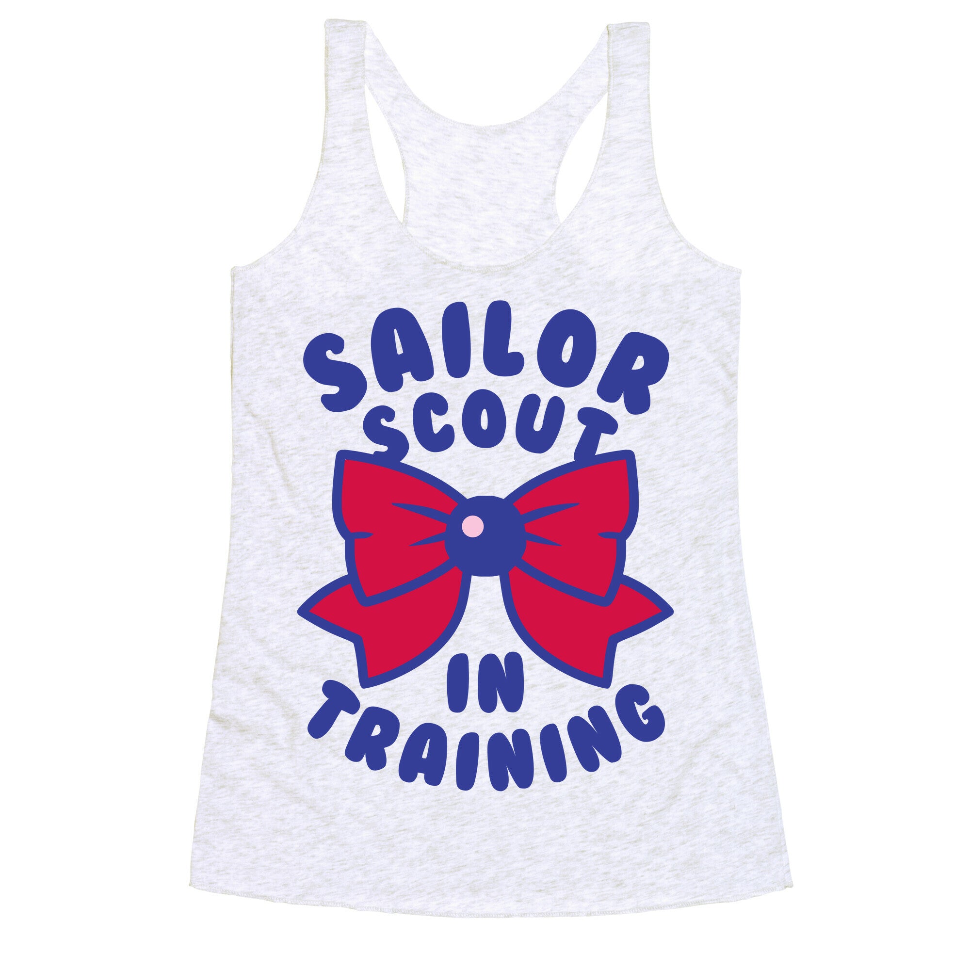 Sailor Scout In Training (Mars) Racerback Tank