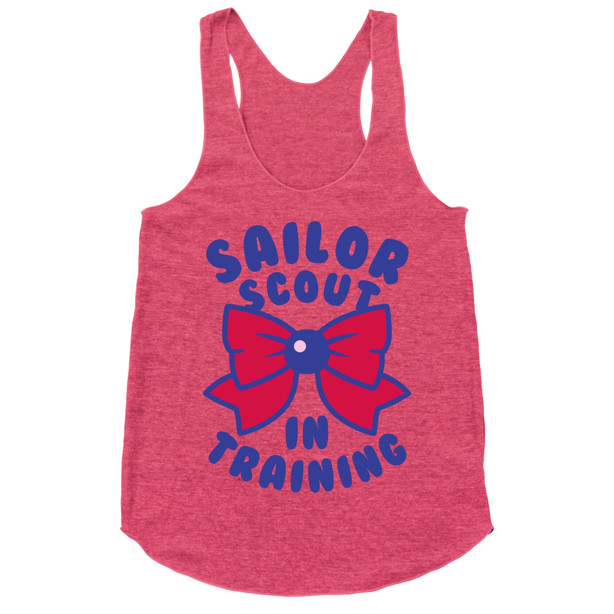 Sailor Scout In Training (Mars) Racerback Tank