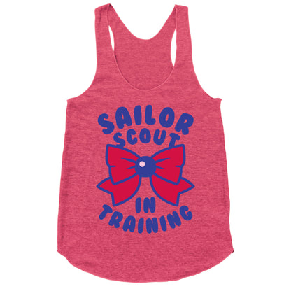 Sailor Scout In Training (Mars) Racerback Tank