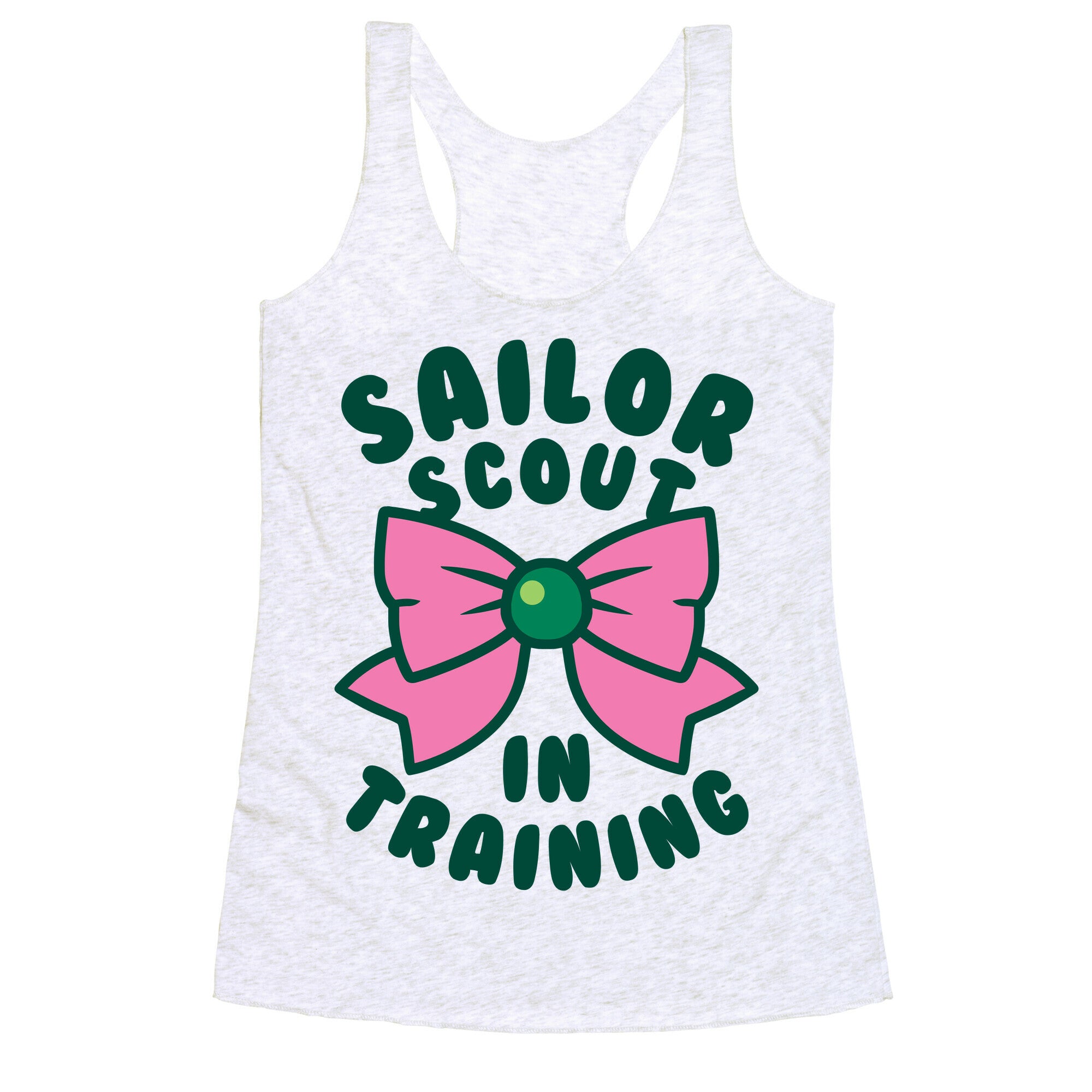 Sailor Scout In Training (Jupiter) Racerback Tank