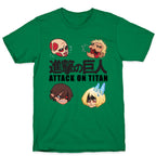 Attack On Titan Heads T-Shirt