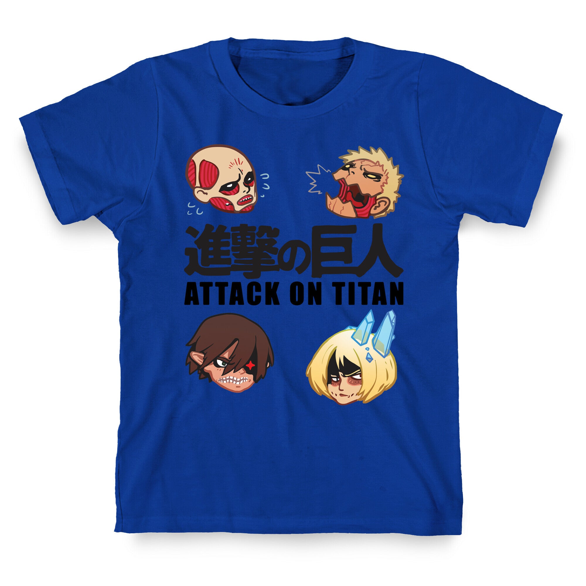 Attack On Titan Heads T-Shirt