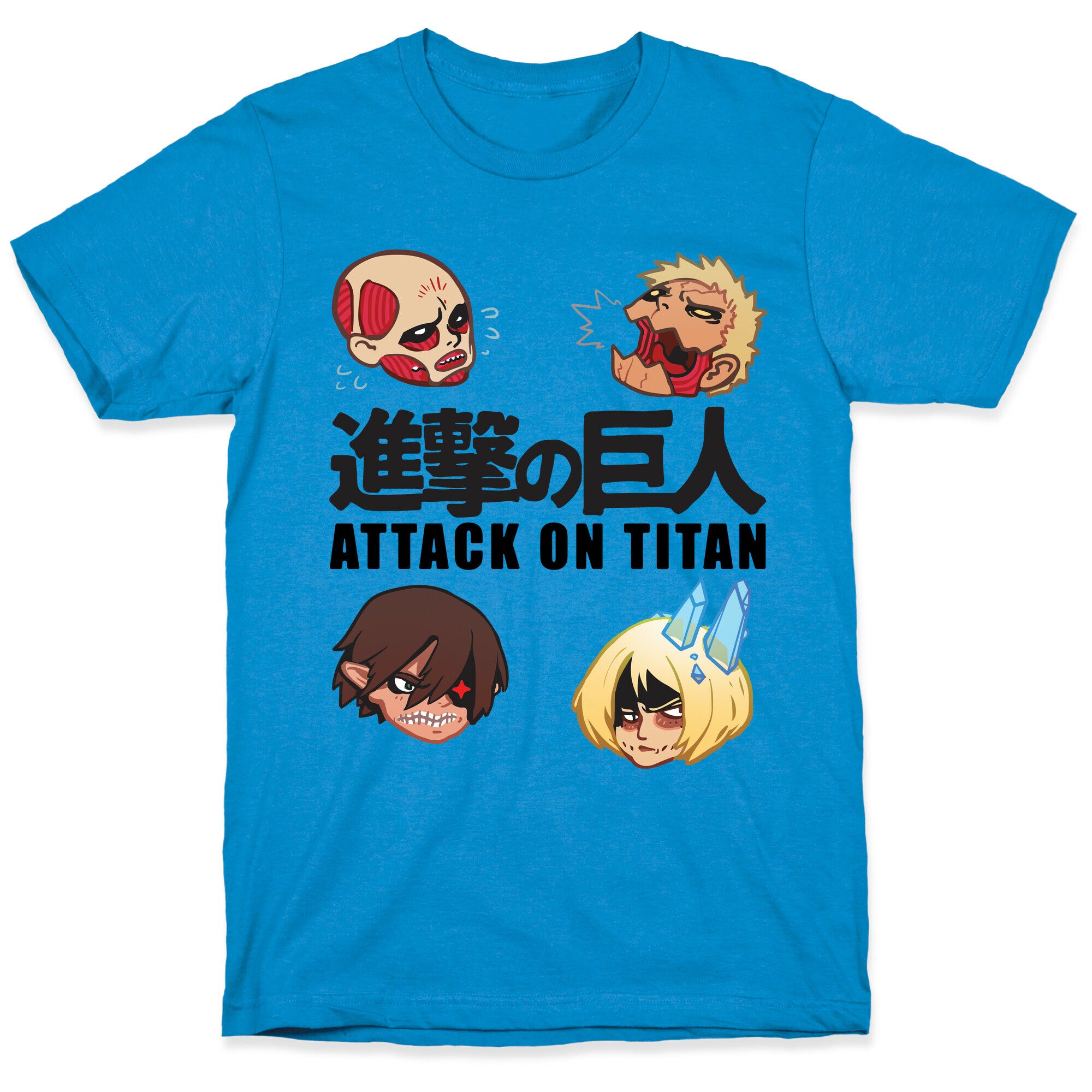 Attack On Titan Heads T-Shirt