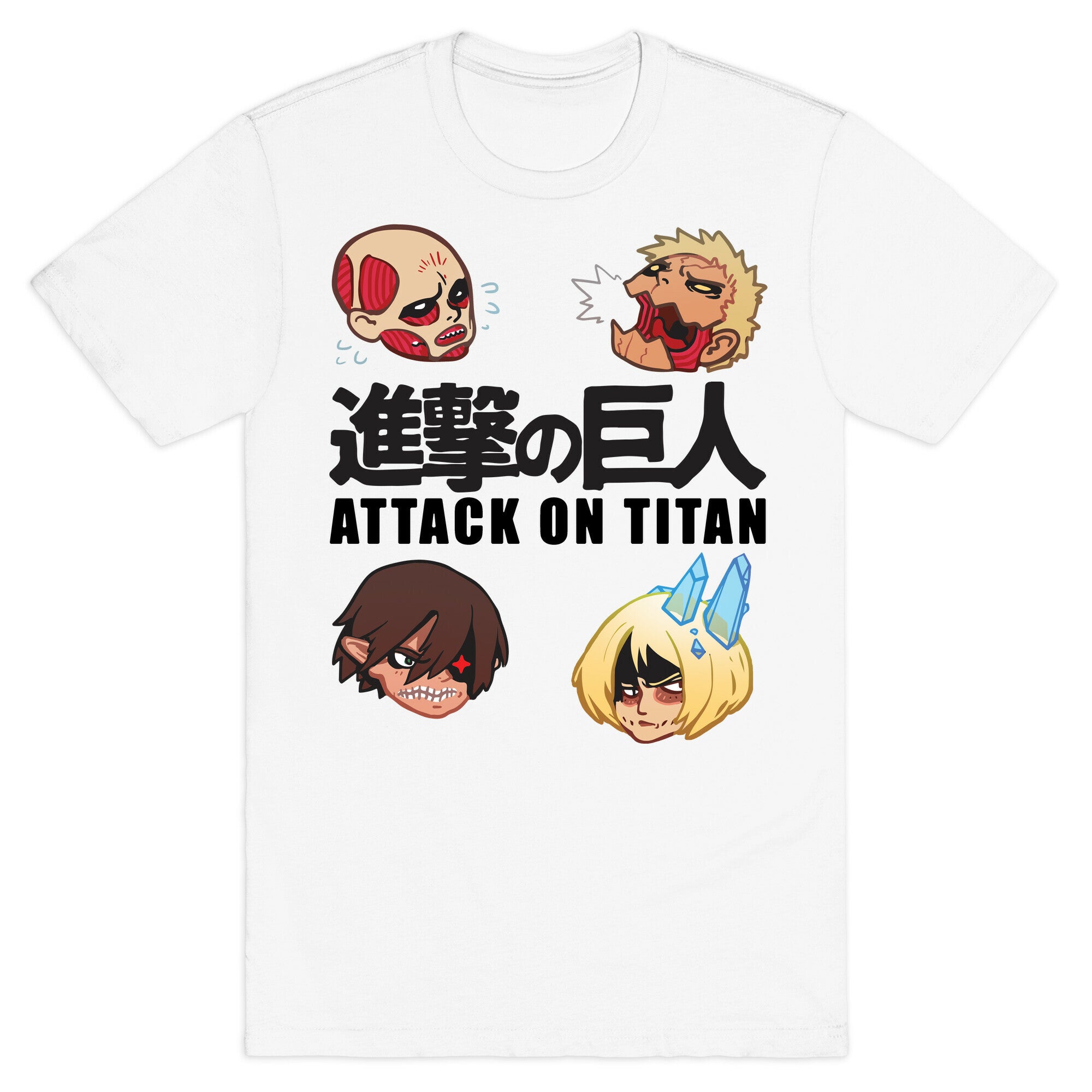 Attack On Titan Heads T-Shirt