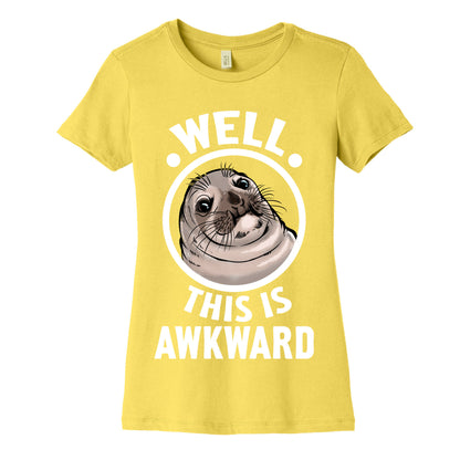 Well, This is Awkward. Women's Cotton Tee