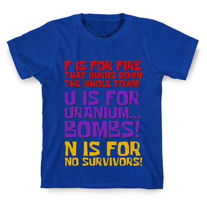 Plankton's F.U.N. Song T-Shirt