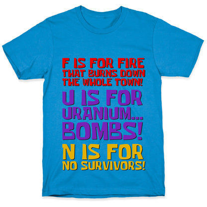 Plankton's F.U.N. Song T-Shirt