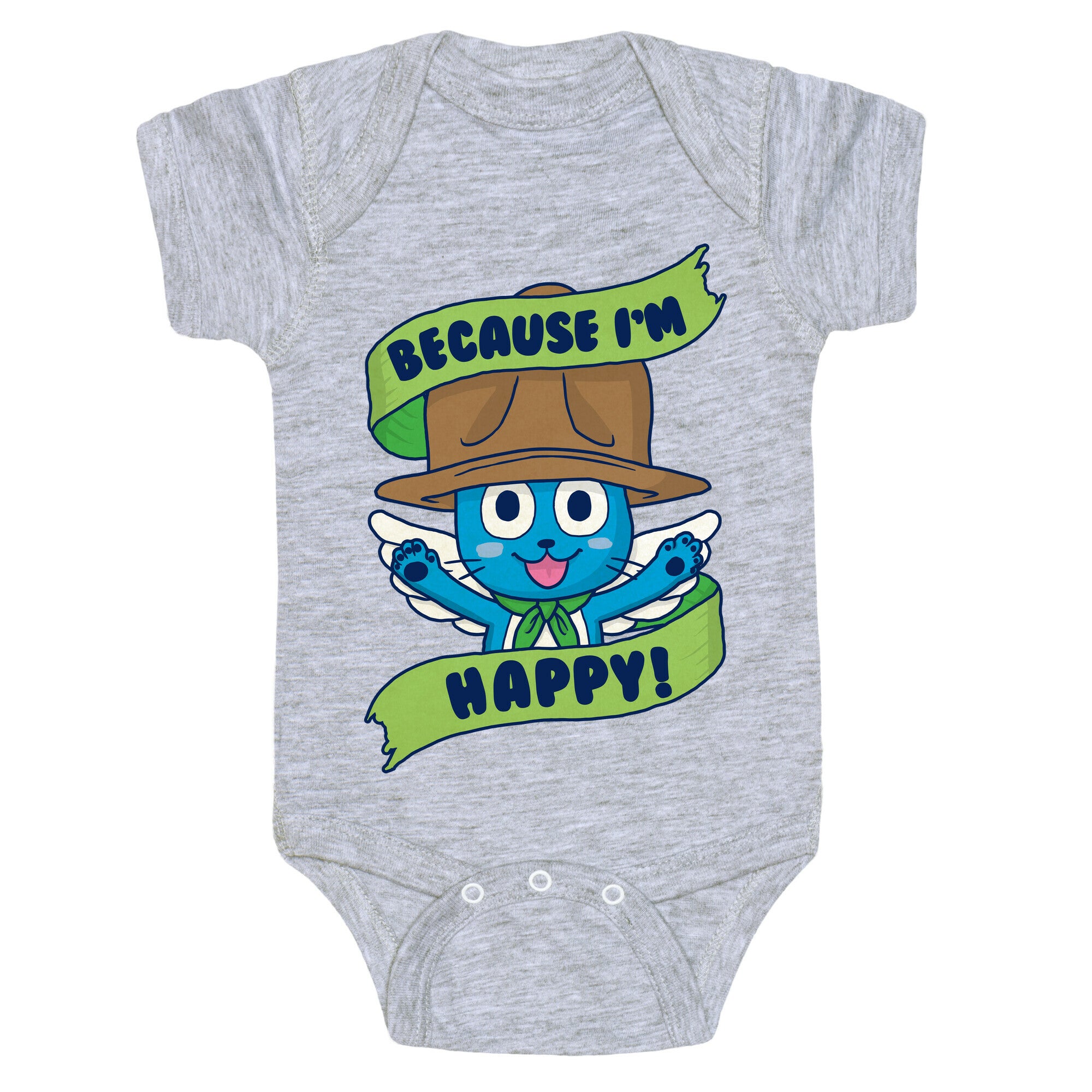 Because I'm Happy! Baby One Piece
