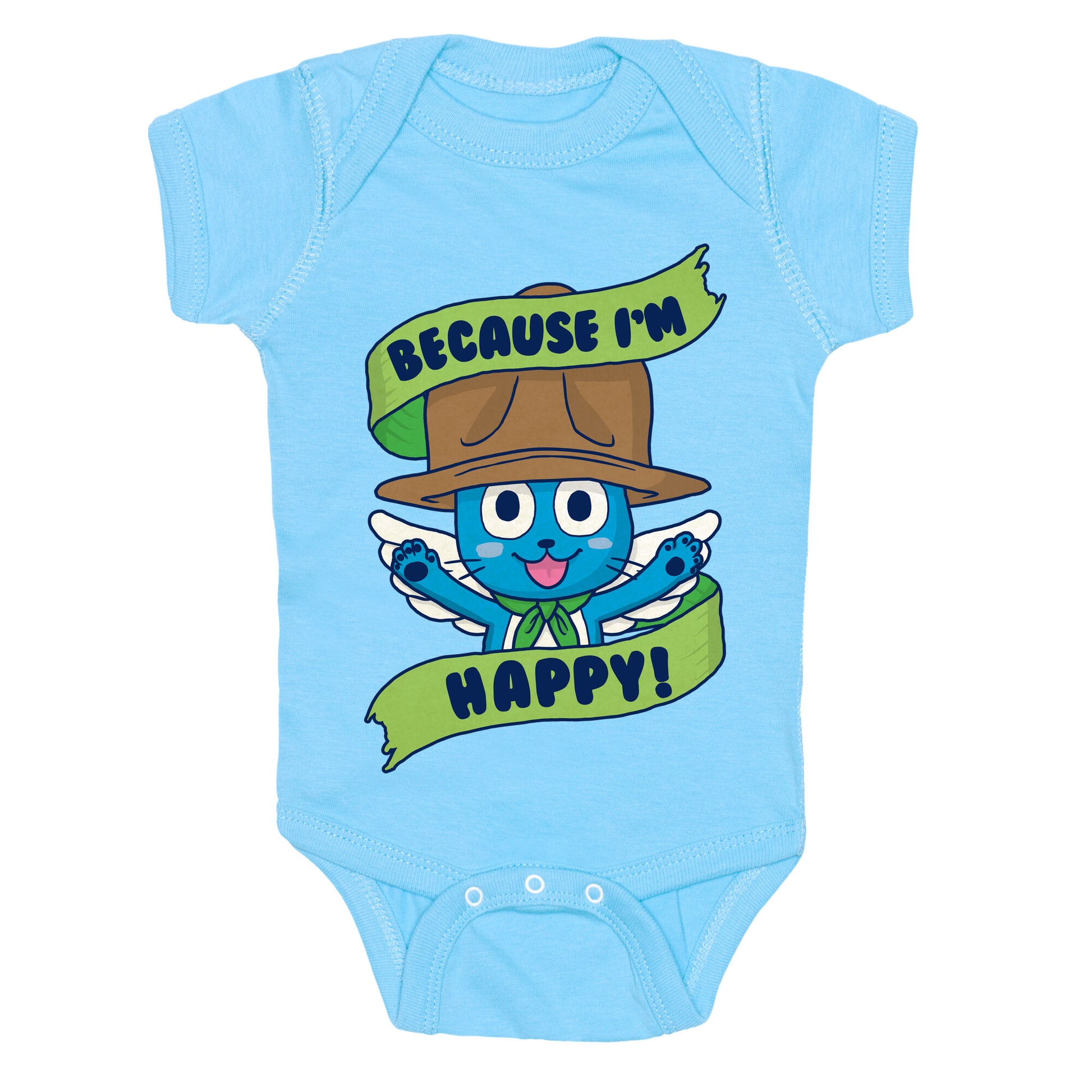 Because I'm Happy! Baby One Piece