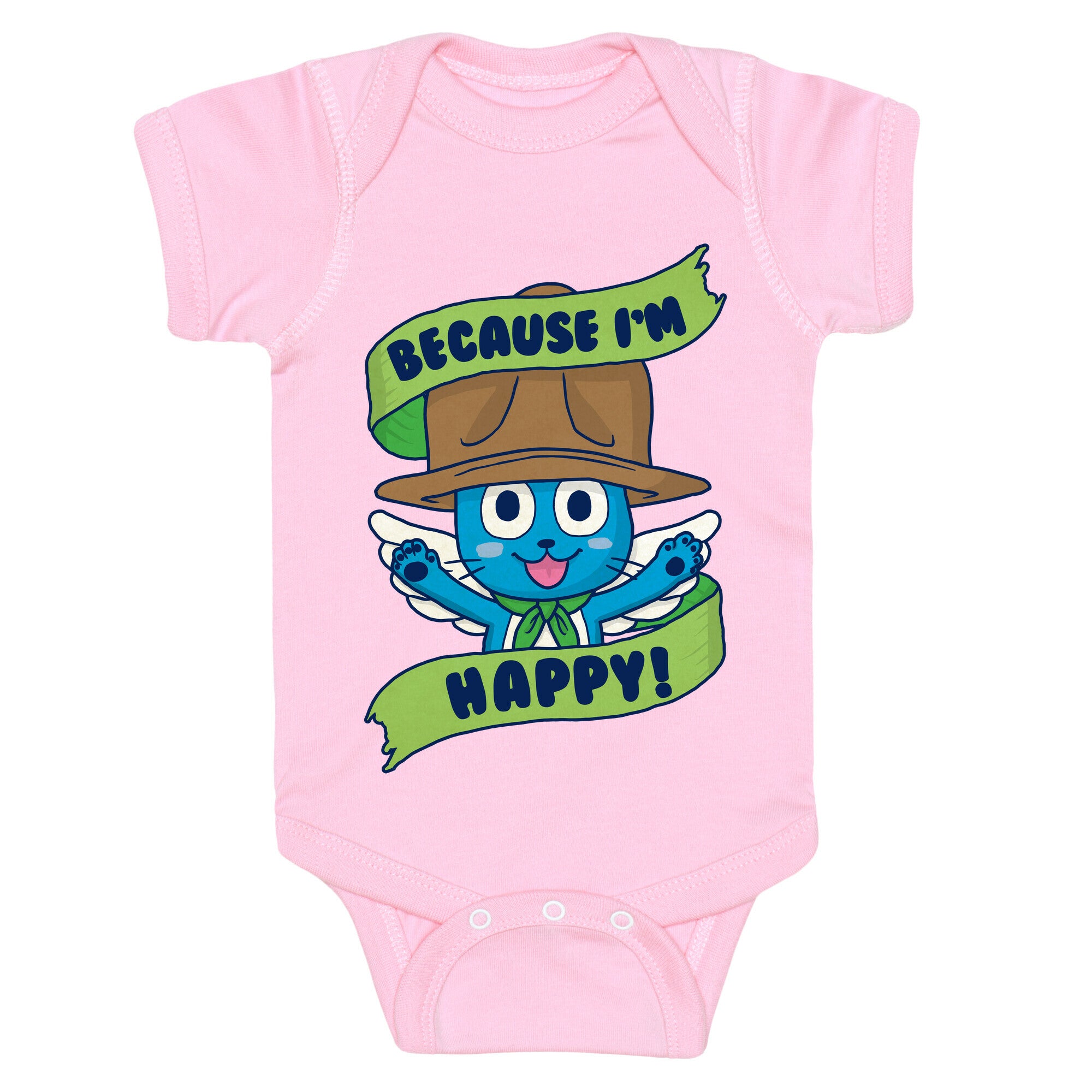 Because I'm Happy! Baby One Piece