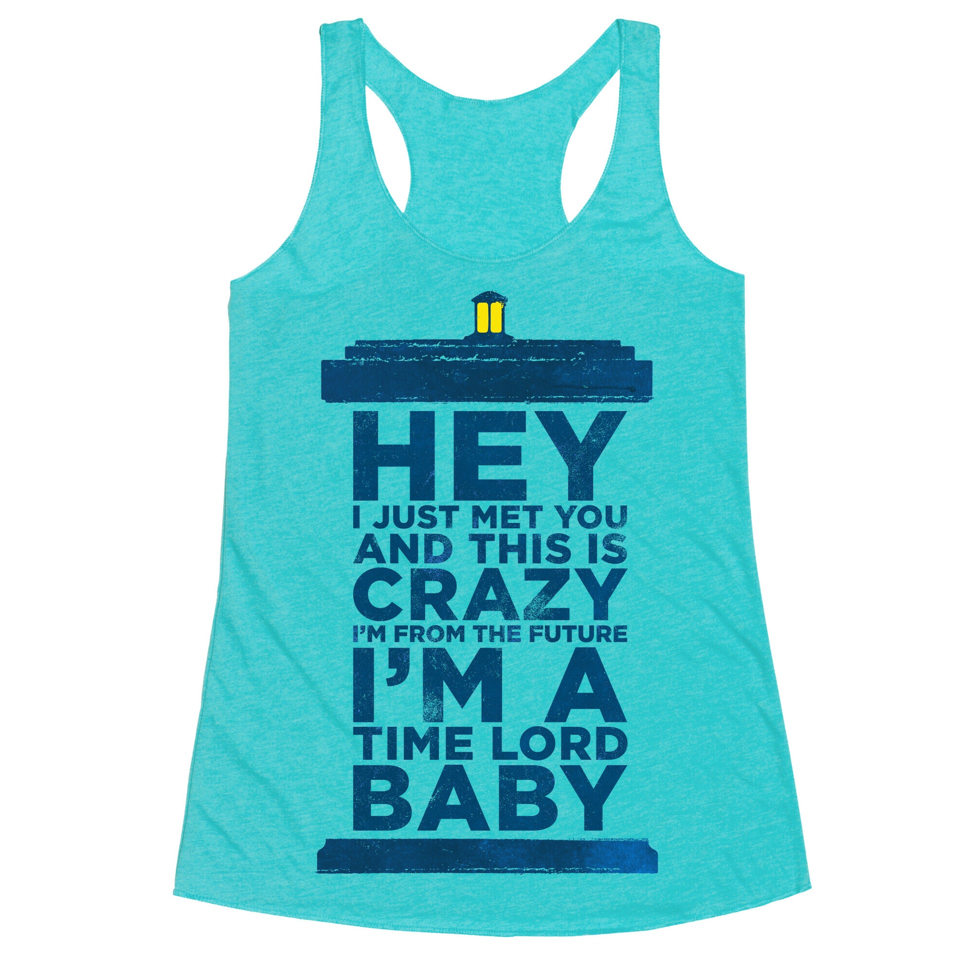 Dr Who (Call Me Maybe Tank) Racerback Tank