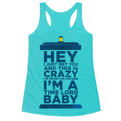 Dr Who (Call Me Maybe Tank) Racerback Tank