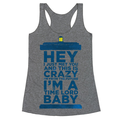 Dr Who (Call Me Maybe Tank) Racerback Tank